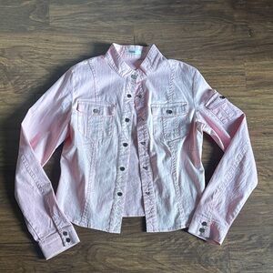 Dittos Light Pink Denim Shirt